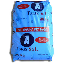 DECORESTOR sal especial para descongelar, 25kg, sal marinha natural em grão para neve e gelo