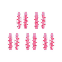 10-delige set haarstylingtools voor haarverzorging, natuurlijke golvende krullen, rollers en krulspelden.