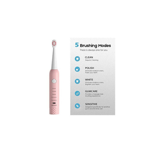 Sonic Electric Toothbrushes for Kids-5 Modes with Smart Timer, Waterproof USB Charging Rechargeable 1