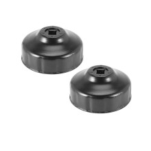 2PCS 76 mm x 12 Flutes Oil Filter Wrench Removal Tool for R1200Gs, R1200R, R1200Rt, R1200S, R1200St,