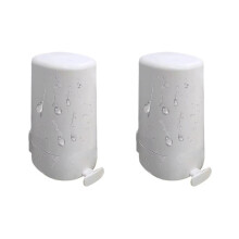 2X Bar Soap Grinder Solid Soapy Bar Grinding Box Holder Wall Mounted Crusher Mincer Refillable Soapy