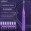 Sonic Electric Toothbrush Rechargeable(Purple) 2