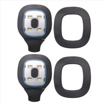 2Pcs USB Rechargeable Light for LED Beanie Hat, DIY Men and Women