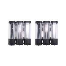 2X 3-in-1 Room Wall Mounted Bathroom Shower Pump Dispenser and Organizer - Can Be Used for Shampoo,Conditioner,A