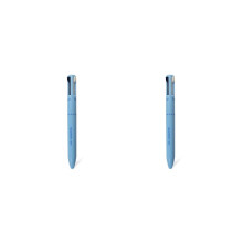 2x 4-in-1 make-uppen met aanraakbediening - Wenkbrauwpotlood, waterdicht, 4 kleuren, multifunctioneel