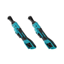 2X Cordless Ratchet Wrench 3/8inch Electric Rechargeable Screwdriver Removal Screw Nut for 18V Battery