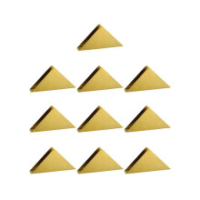 10x Gouden Servettenhouder Stalen Tissue Dispenser Papieren Servetten, Verticale Servettenhouder voor