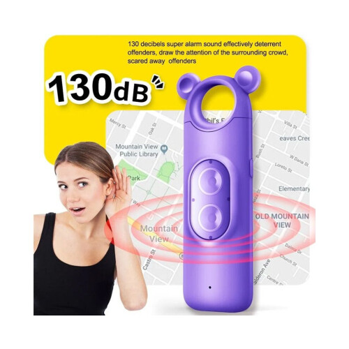Προσωπικός συναγερμός 130dB, συναγερμός ασφαλείας αυτοά 2