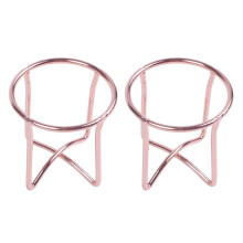 2x Rekje voor make-up sponsjes, houder voor make-up sponsjes, opbergrek voor poederdonsjes en sponsjes,