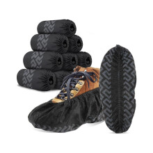 100pcs Disposable Shoe Covers Thick Recyclable Shoe & Boot Covers, Dust Proof, the Size Fit Most,Indoor/Outdoor