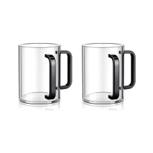 2 vasos para lavarse las manos con asas dobles, vaso de acrílico para Netilat YadayimNegel Vasser.