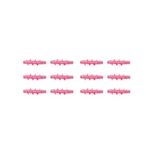 12-delige set haarstylingtools voor haarverzorging, natuurlijke golvende krullen, rollers, krulspelden,
