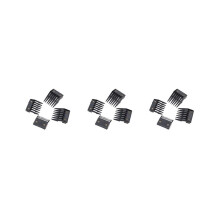 Set van 12 opzetkammen met metalen snijgeleider 3 mm 6 mm 9 mm 12 mm