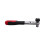 2X Rapid Ratchet Wrench 1/4 Inch Screwdriver Rod Quick Socket Wrench Tools Red 3