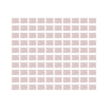 100 stuks wegwerpbare elastische non-woven haarbanden voor dames en meisjes, geschikt voor spa, salon,