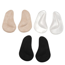 (12PCS) Arch Support,Soft Gel Insole Pads,High Heel Inserts Reusable Arch Cushions Best for Plantar