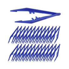 150 stuks plastic pincetten, praktische plastic pincetten, knutselgereedschap voor kinderen, thuis,