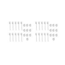 20x Vervangende opzetborstels voor elektrische tandenborstels van MIJIA T301 MES605 T302 MES608 T501