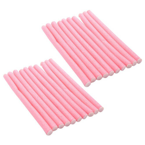20 pcs Curler Makers Twist Curls Tool DIY Styling Hair Rollers (Random Color)