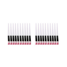20 stuks witte gezichtsmaskerborstels voor huidverzorging en make-up.