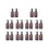 20 Pack Foaming Soap Dispenser 15Oz Refillable Foam Liquid Hand Soap Empty Plastic Pump Bottle Container 1