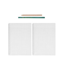 2 stuks plastic rechte stencilsjablonen voor het bijhouden van letters in een dagboek, schaal 11 inch.