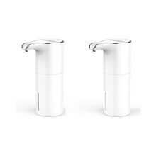 2X Soap Dispenser Automatic Touchless USB Rechargeable Electric Liquid Soap Dispenser Waterproof Adjustable
