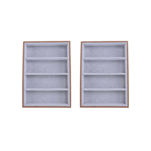2X Γυαλιά ηλίου, Θήκες γυαλιών, 4 πλέγματα, Κουτί εμφάνισ