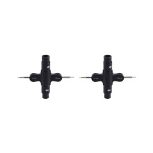2X Super Quick Release Wrench M5/M4/M3 Wrench 1.5mm/2.0mm Hexagon Screwdriver Quick Release Propeller