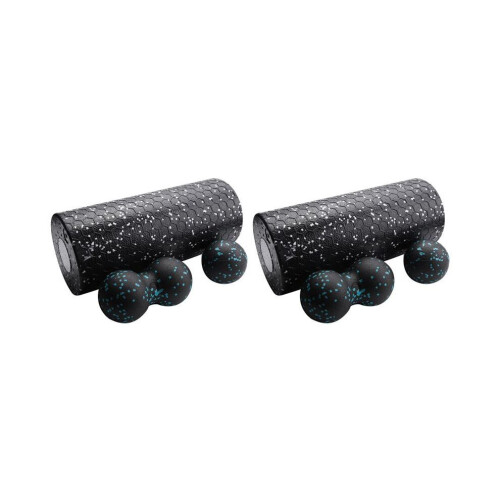 2X Trigger Point Foam Roller Set High Density Massage Roller for Neck Back Muscles Deep Tissue Massage