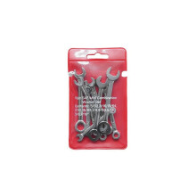 10-Piece Wrench Set Manual Dual-Purpose Wrench Tool English Wrench Set Home Maintenance Tools