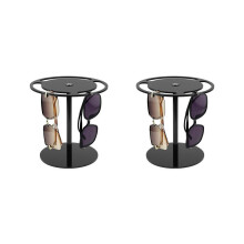 2x Zonnebrilhouder, Acryl Zonnebrilhouder met 360 Draaifunctie, Displayrek voor Brillen