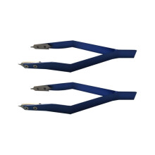 2X Stainless Steel 7825 V Type Rlx Watch Spring Bar Tweezers for Watch Repair