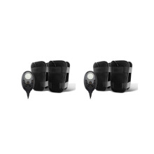2X Upgrade EMS Electric Muscle Stimulator Massager Fitness TENS Anti Cellulite Legs Belts Trainer Slimming