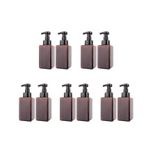 10 Pack Foaming Soap Dispenser 15Oz Refillable Foam Liquid Hand Soap Empty Plastic Pump Bottle Container