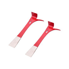 3 in 1 Stainless Steel Bee Hive Tool with J Hook,2 Pcs Bee Hive Scraper for Bee Hive Box Scraper Knife