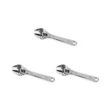 3 Pcs 4 Inch 100mm Size Metal Adjustable Spanner Wrench