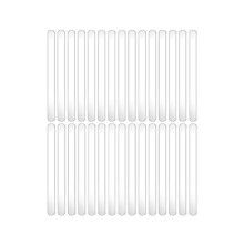 30PCS Sticks 4.5 Inch Acrylic Cakesicle Sticks Reusable Ice PopSticks Plastic Sticks (Clear)