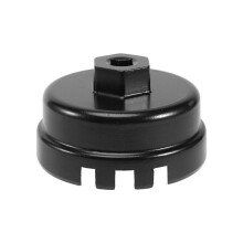3/8Inch 14 Flutes Oil Filter Wrench Cap Housing Tool Remover Cup For Prius Rav4 Tundra Scion Ct200H