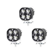 3 unidades de focos LED de 3 pulgadas y 40 W, barra de luz LED de trabajo para coche, motocicleta, camión,