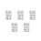 240PCS Watch Crowns Watch Waterproof Replacement Assorted Repair Tools with Box 1