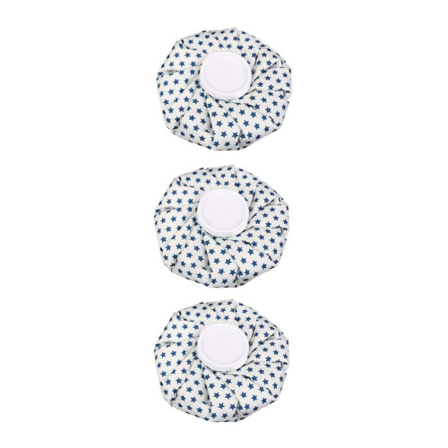3X Ispåse för smärtlindring 9-tums Pentacle, Vit