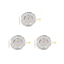 3X JS25 Quartz Watch Movement Replacement for Miyota JS25 Movement Accessories Watch Repair Tool Parts