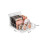 3X Makeup Organizer, Compact Makeup Palette Organize, 7 Sections Cosmetics Storage Box for Bathroom 1