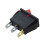 6X Rocker OFF Φωτεινό Διπολικό 28x10mm 250V 15A 3 Ακροδέκτες ΚΟΚΚΙΝΟ 3