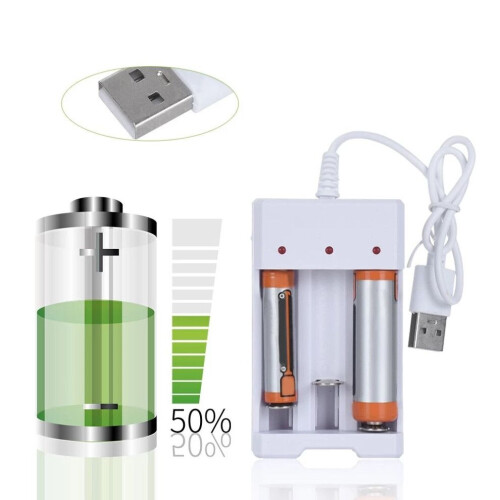 Φορτιστής μπαταρίας USB 4 θέσεων γρήγορης φόρτισης, προσ 1