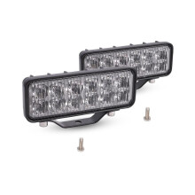 6 inch LED-lichtbalk met diffuse lichtbundel, 2 stuks 120W LED-offroadlampen, LED-werklampen, mistlampen,