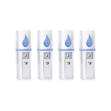 4X Portable Facial Facial Steamer Atomization Eyelash Extensions with Mirror White
