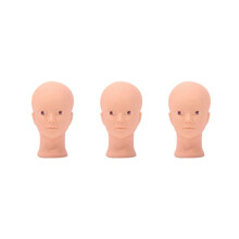 3X Beauty Wimperverlenging Oefentraining voor Make-up Cosmetologie Mannequin met Bevestiging