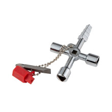 4in1 Key Wrench Electrical Elevator Control Cabinet Valve Inner Triangle Quadrangle Screwdriver Tool